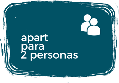 Monoambiente para dos personas con jacuzzi